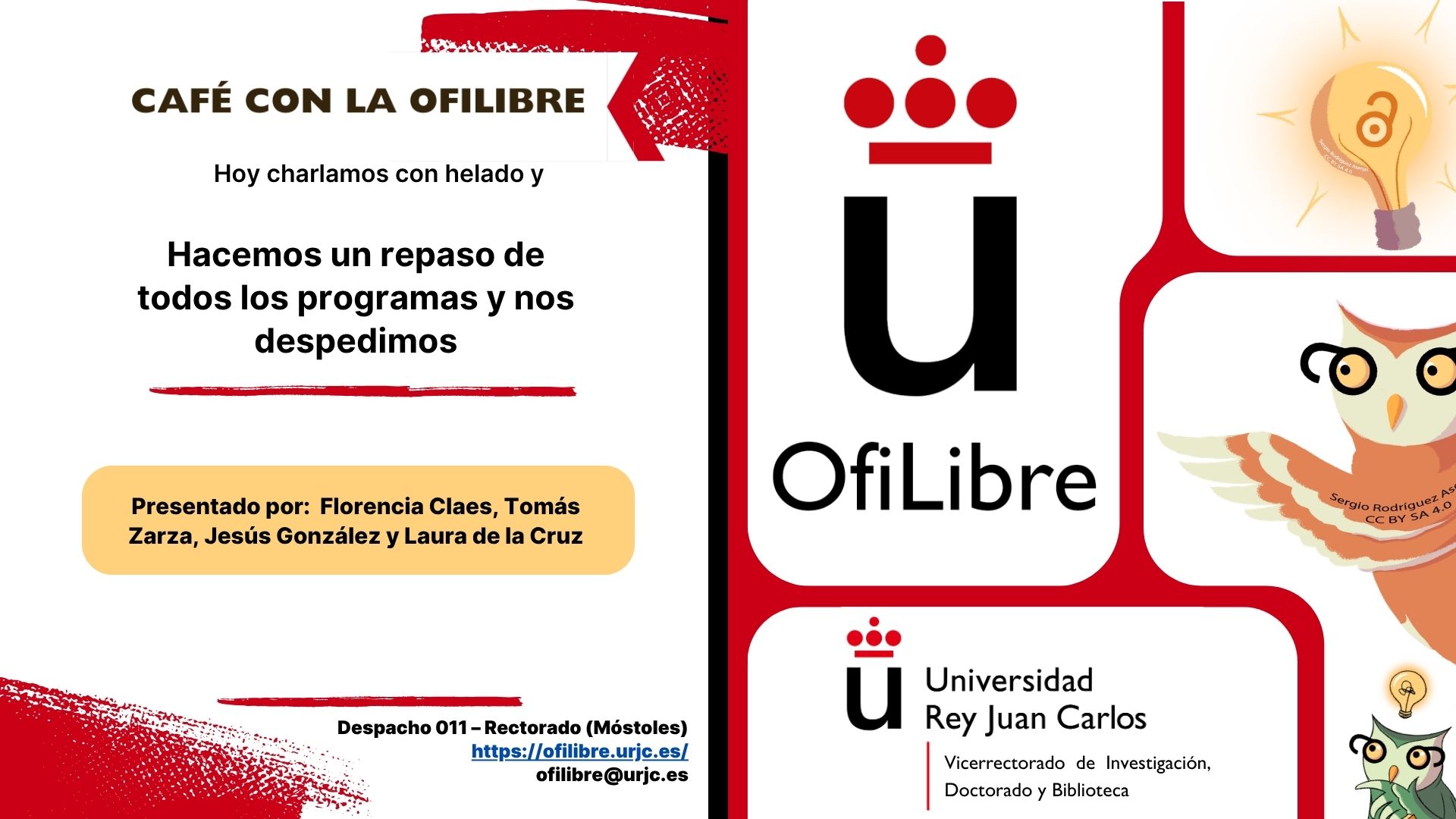 Repaso de todos los programas y nos despedimos de esta temporada - Café y helado con Ofilibre